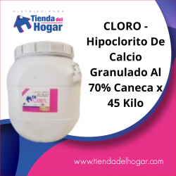 CLORO AL 70% GRANULAR X 45 KG