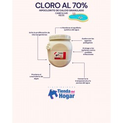 Cloro granular al 70%