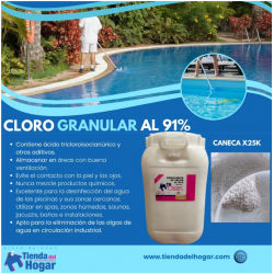 CLORO AL 91% X 25 KILOS
