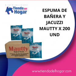 CAJA ESPUMA DE BAÑERA Y...