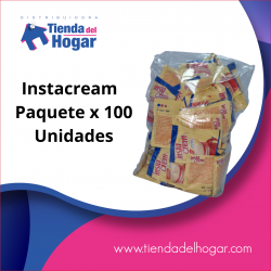 INSTACREM PAQUETE X 100 SOBRES
