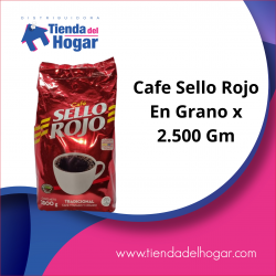 CAFE EN GRANO SELLO ROJO X...