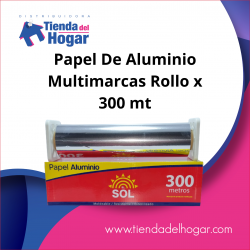 PAPEL ALUMINIO X 300 MT
